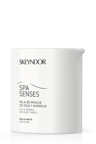 Soy & Orange Massage Oil Candle